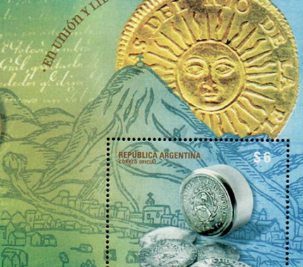 A13 - Monedas y billetes de Argentina